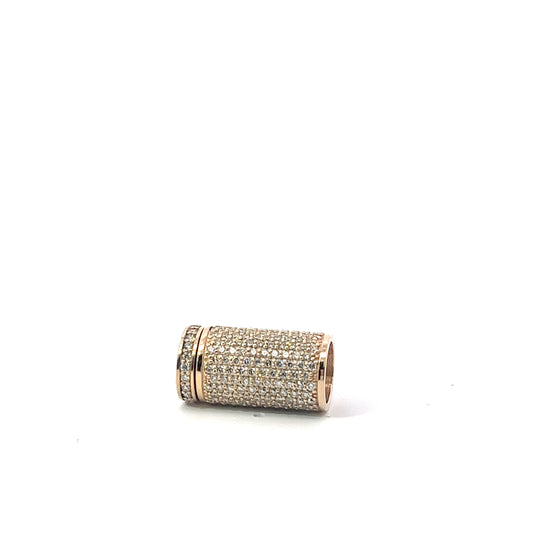 10KYG Barrel Lock Diamonds 2.47ctw 11mm