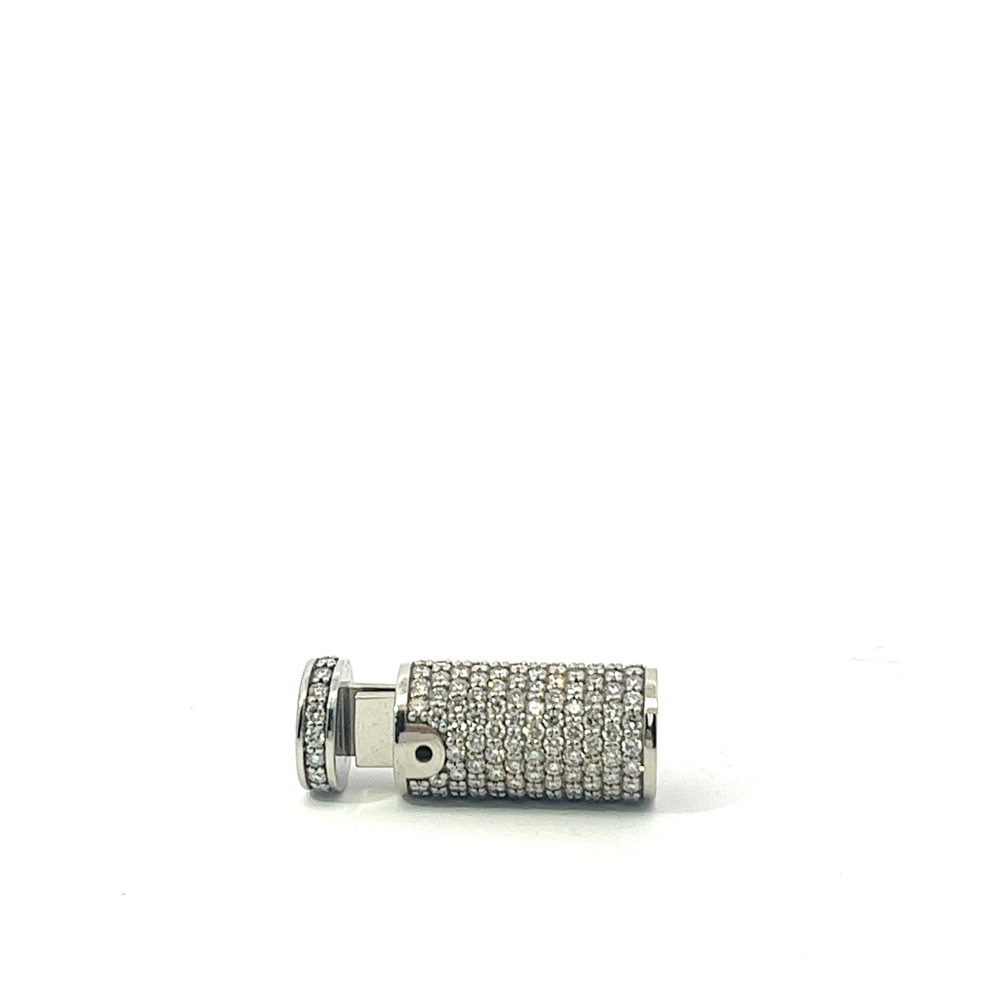 10K Barrel Lock Diamonds 2.63ctw 10mm