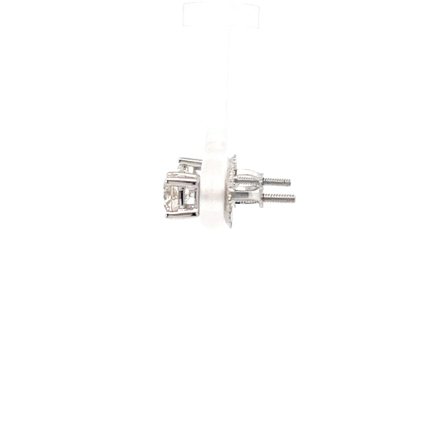 14kt White Gold Diamond Studs 0.76ctw