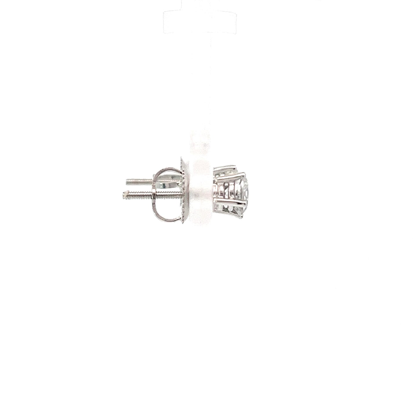 14kt White Gold Diamond Studs 2.07ctw