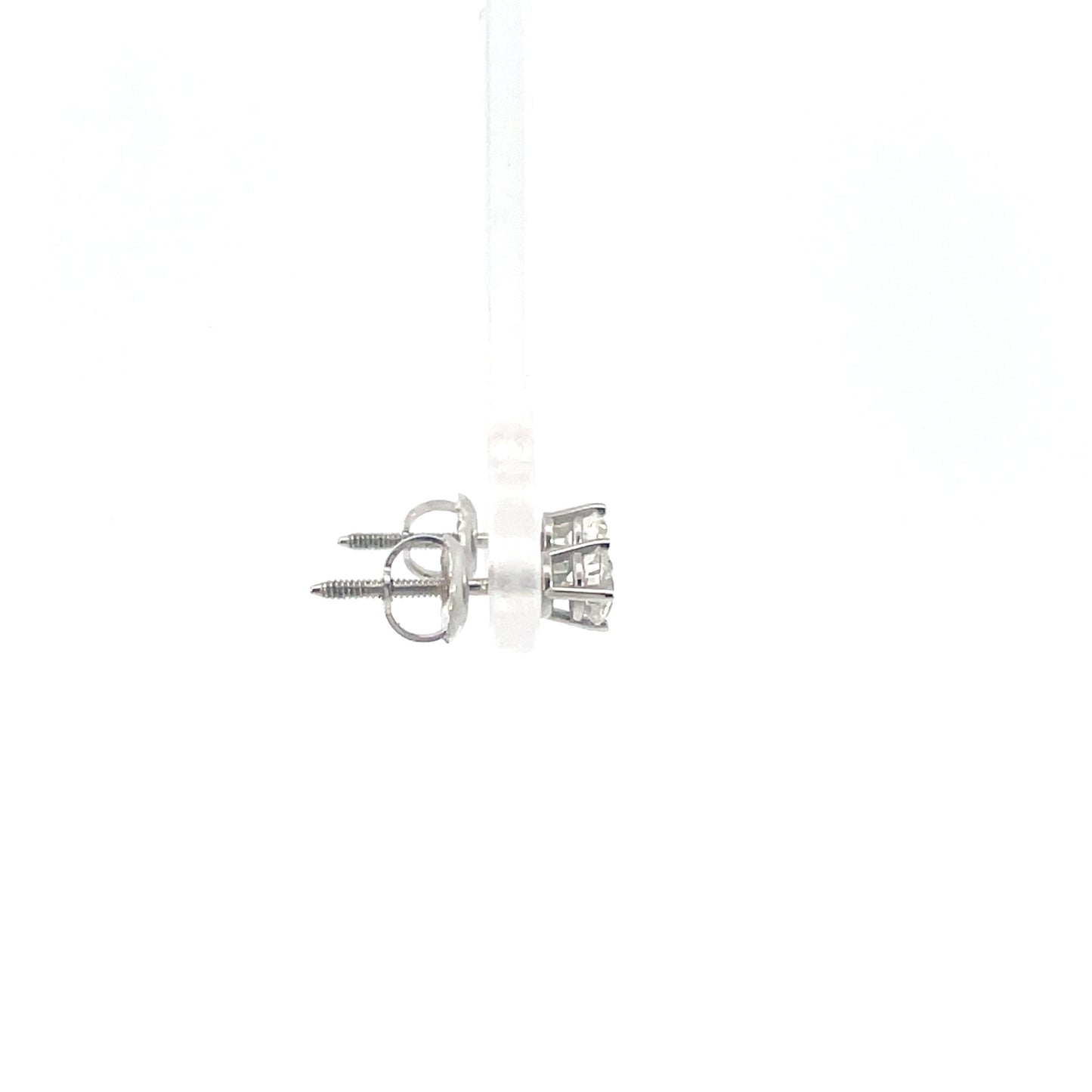 14kt White Gold Diamond Studs 0.50ctw